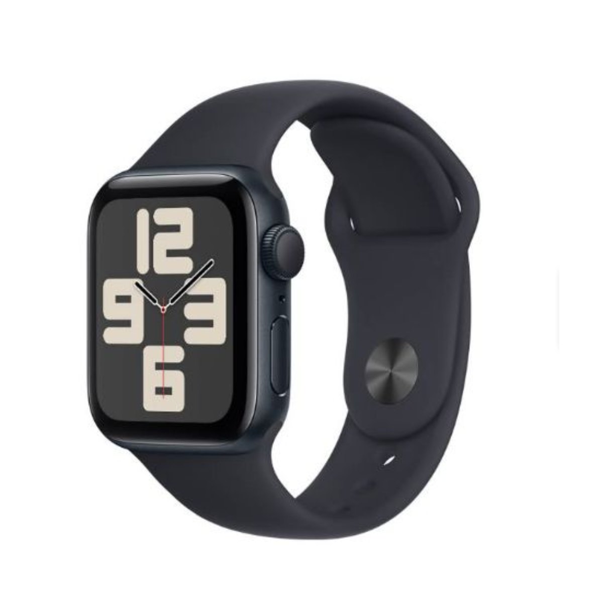 Apple Watch SE 2024 GPS 40mm Midnight Aluminio Correa deportiva S/M