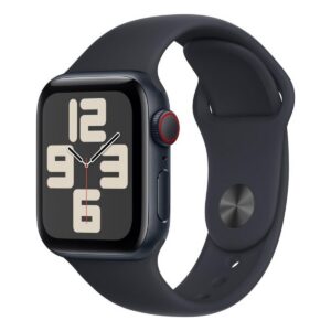 Apple Watch SE 2024 GPS 40mm Midnight Aluminio Sport Band S/M
