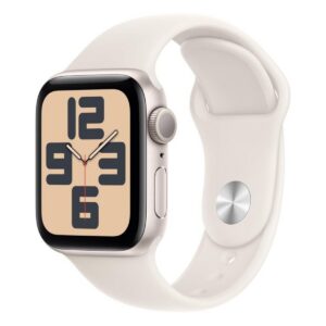Apple Watch SE 2024 GPS 40mm Starlight Aluminio Sport Band SM