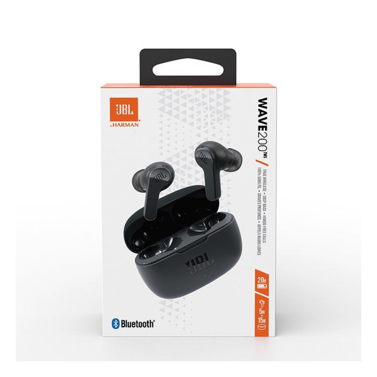 Audífonos Bluetooth JBL WAVE 200TWS - Negro