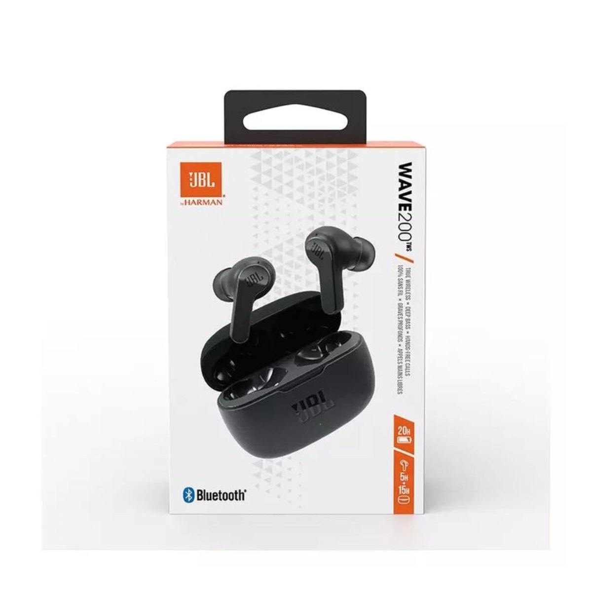 Audífonos Bluetooth JBL WAVE 200TWS - Negro