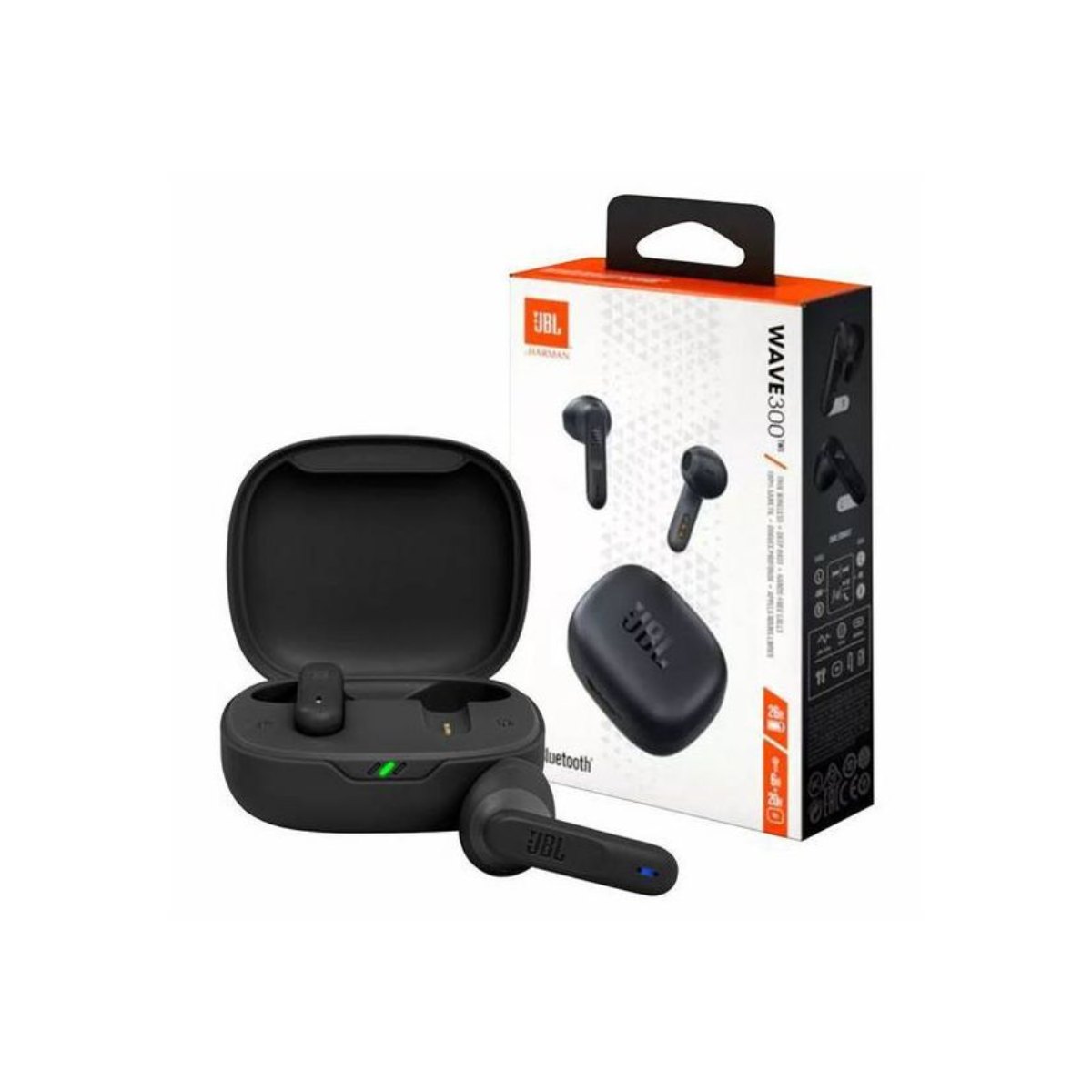 Audífonos Bluetooth JBL WAVE 300TWS - Negro