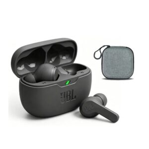 Audífonos Bluetooth JBL WAVE BEAM NC Funda protectora Negro