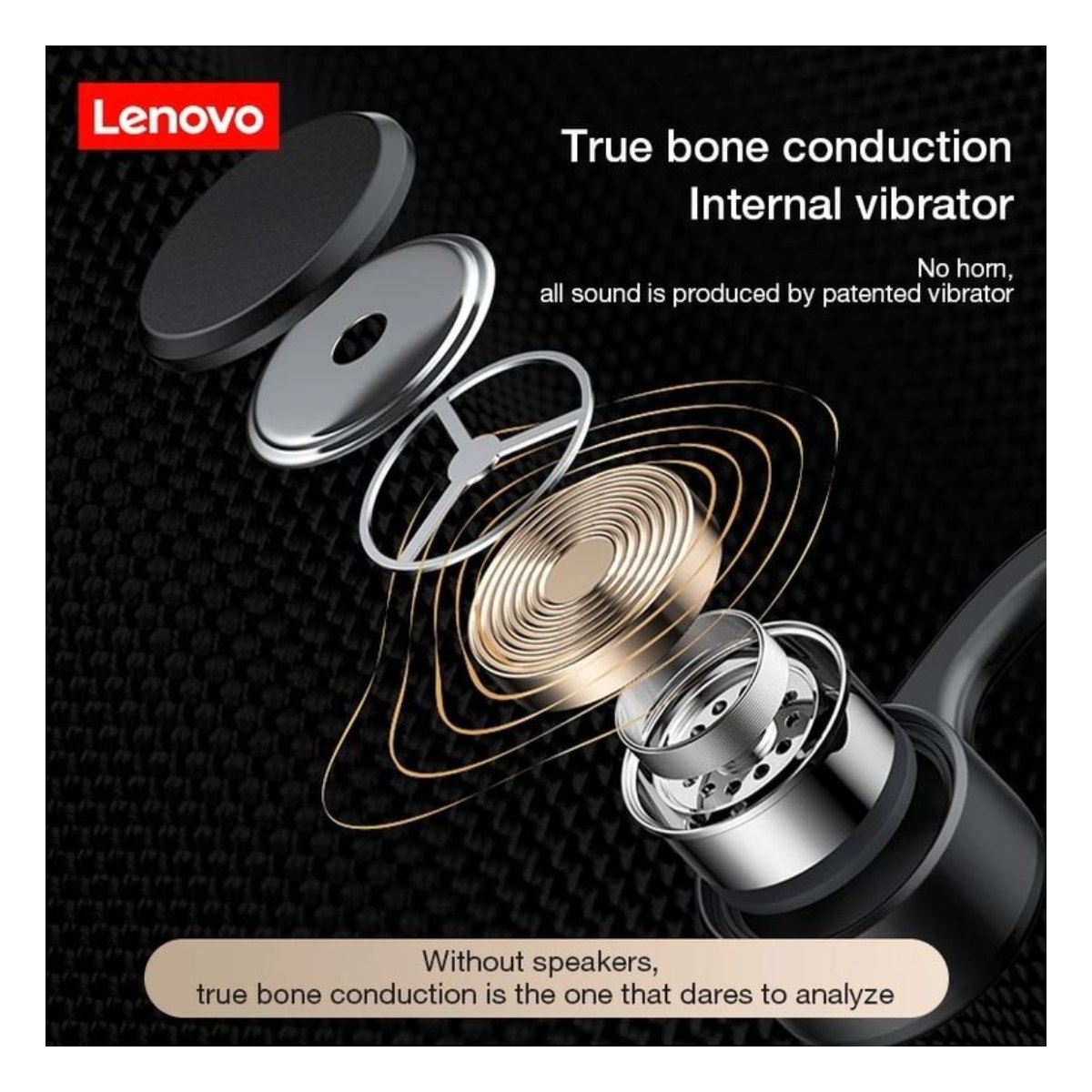 Audífonos Bluetooth Lenovo X4 - Negro