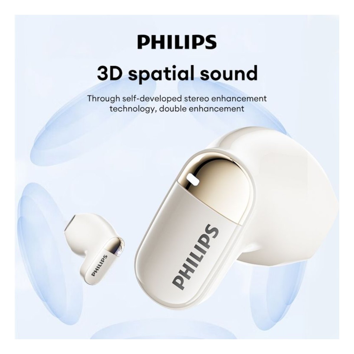 Audífonos Bluetooth Philips TAT2169 - Blanco
