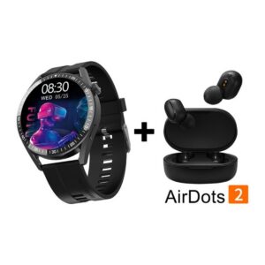 Audífonos Bluetooth Redmi Airdots 2 y Smartwatch WH8 reloj inteligente