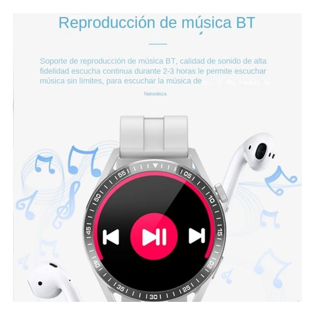 Audífonos Bluetooth Redmi Airdots 2 y Smartwatch WH8 reloj inteligente