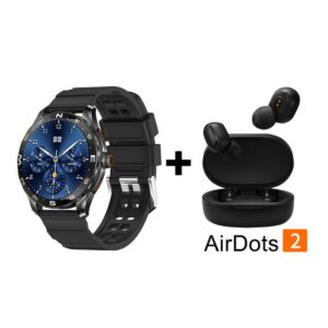 Audífonos Bluetooth Redmi Airdots 2 y Smartwatch Y88 reloj inteligente