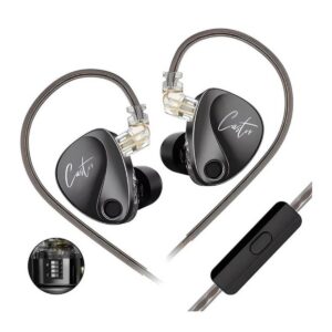 Audífonos In-Ear KZ Castor con graves dinámicos-con MIC Auriculares