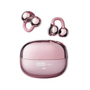 Audífonos Lenovo Clip MAX LE06 TWS Bluetooth 6.0 - Rosa