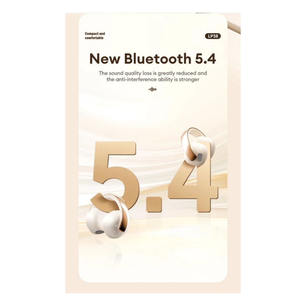 Audífonos Lenovo LP38 Tws Auriculares Bluetooth 54 Earphone - Rosa