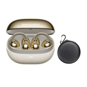 Auriculares Bluetooth Philips TAT3469 con estuche - Dorados