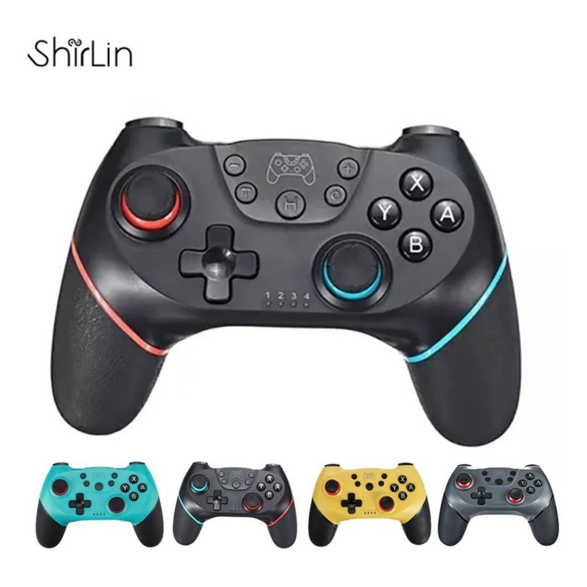 Bluetooth gamepad para nintendo switch pro console gaming controller