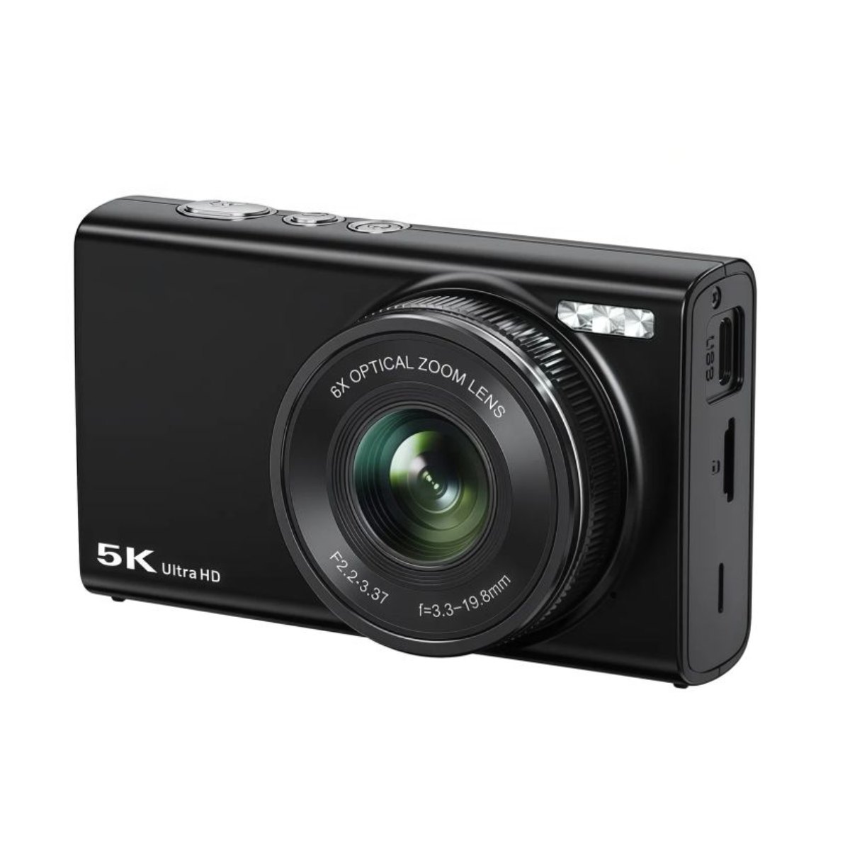 Cámara Digital DC422XY - Dual 5K Zoom 6X 96MP