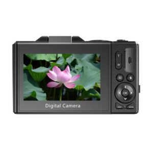 Cámara digital WIFI 6400W RENVMEXY W1 64GB Negro