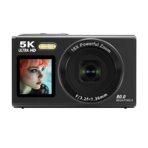 Cámara S96PRO 5K 80MP WiFi Doble Pantalla Zoom 18X Envío Gratis