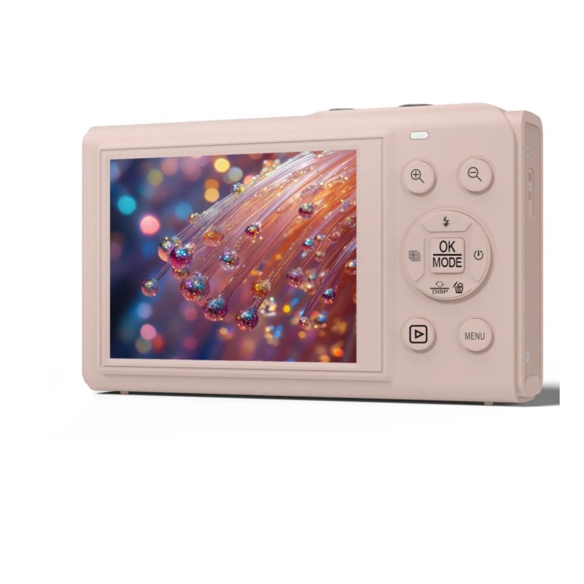 Cámara S96PRO 5K 80MP WiFi Doble Pantalla Zoom 18X Rosa Envío Gratis