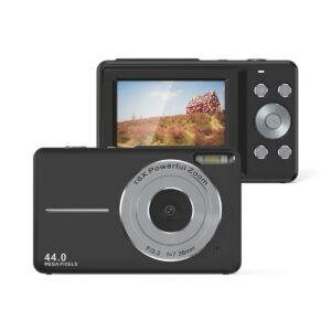 Cámaras digitales 44MP Renvmexy DC403LAF Negro 64GB