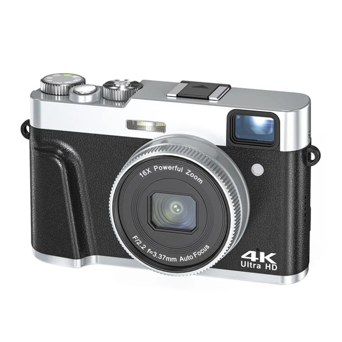 Cámaras digitales 4K 48MP RENVMEXY DC202L 64GB Negro