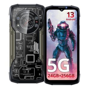 Celular Cubot Kingkong Star 5G 24GB (12GB 12GB) 256GB 10600mAh -Negro