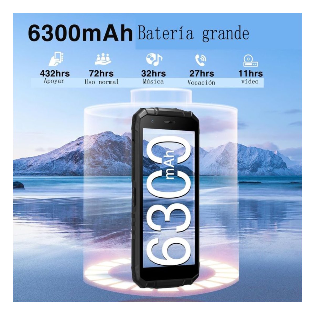 Celular Doogee S41 MAX 16GB+256GB-Verde