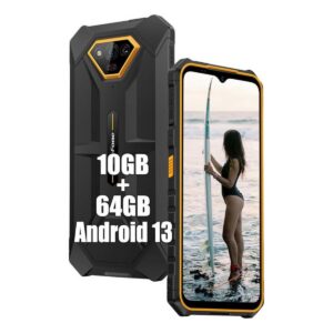 Celular Ulefone Armor X13 10GB+64GB 50MP + 25MP -naranja