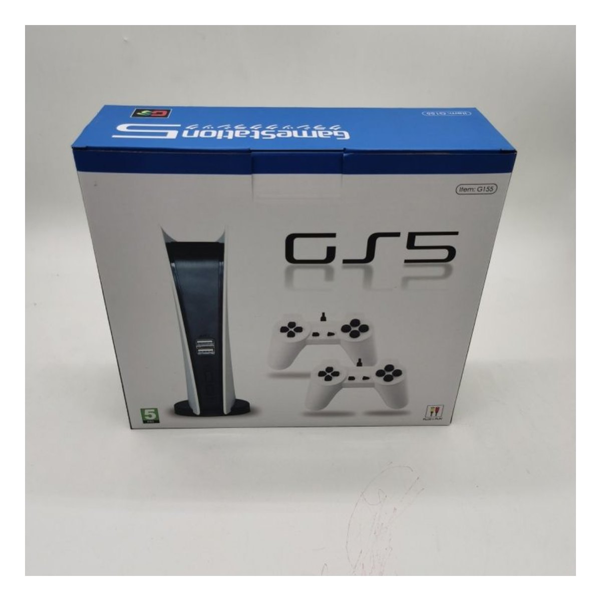 Consola de videojuegos retro inalámbrica GS5 nostálgica plug