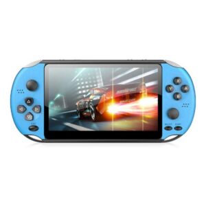 Consola retro de videojuegos X7 Plus 8GB 5.1 pulgadas pantalla - Azul.