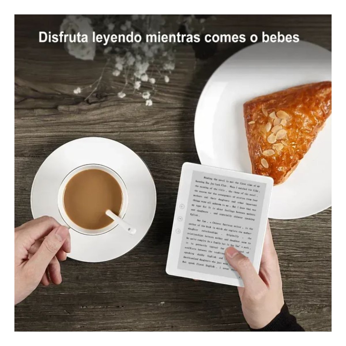 E-reader Veidoo Ebook 6 32GB HD Touch Screen E-Ink Blanco