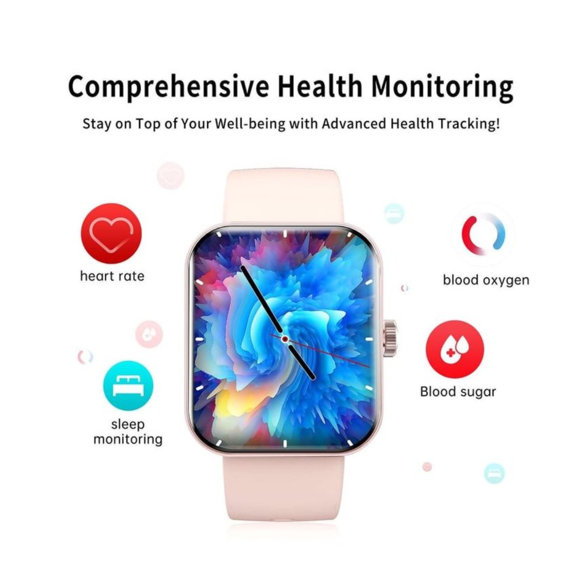 F16-Negro reloj inteligente deportivo+combo Redmi AirDots2