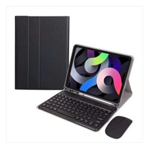 Funda con Ñ teclado y Raton Para iPad Air 4 o 5 10.9" -Negro