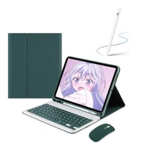 Funda Con Teclado inalámbrico español y Raton para Lenovo Tab M11 y K11 2024 11 Pulgadas