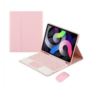 Funda con teclado y touchpad en español para iPad 9 8 o 7