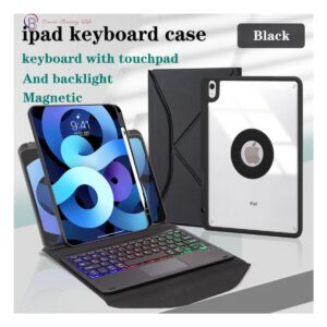 Funda giratoria con teclado para iPad Pro 11 - Negro