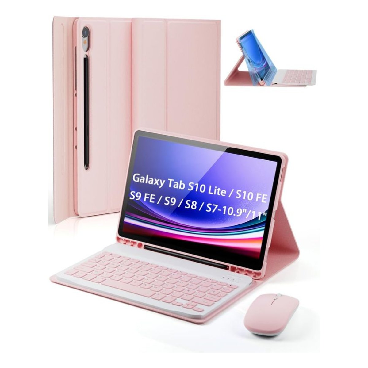 Funda Teclado de Español Ñ para Samsung S10Lite y S10FE y S9FE S9 S8