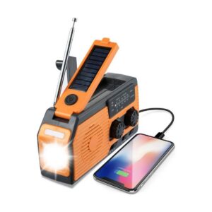 Generador De Dinamo De Energía Solar De Emergencia Con Radio