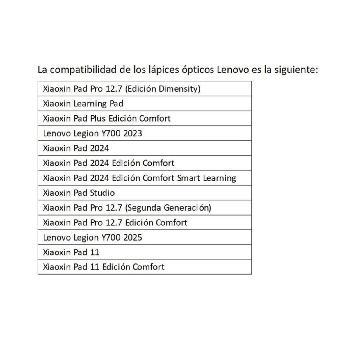 Lápiz óptico para tableta Lenovo adecuado para pad2024-2025 y pro2025