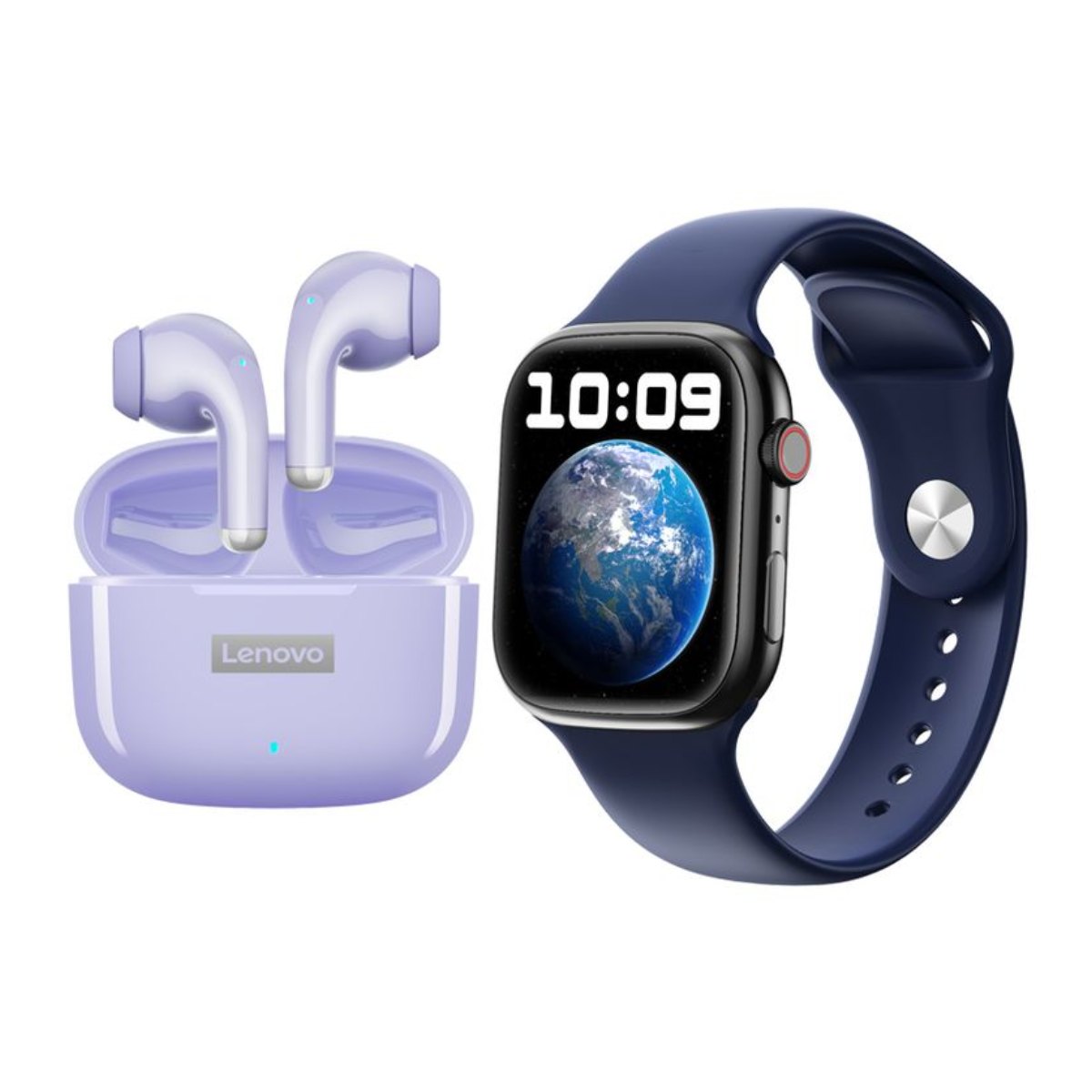 Lenovo LP40 PRO Audífonos Bluetooth y reloj inteligente