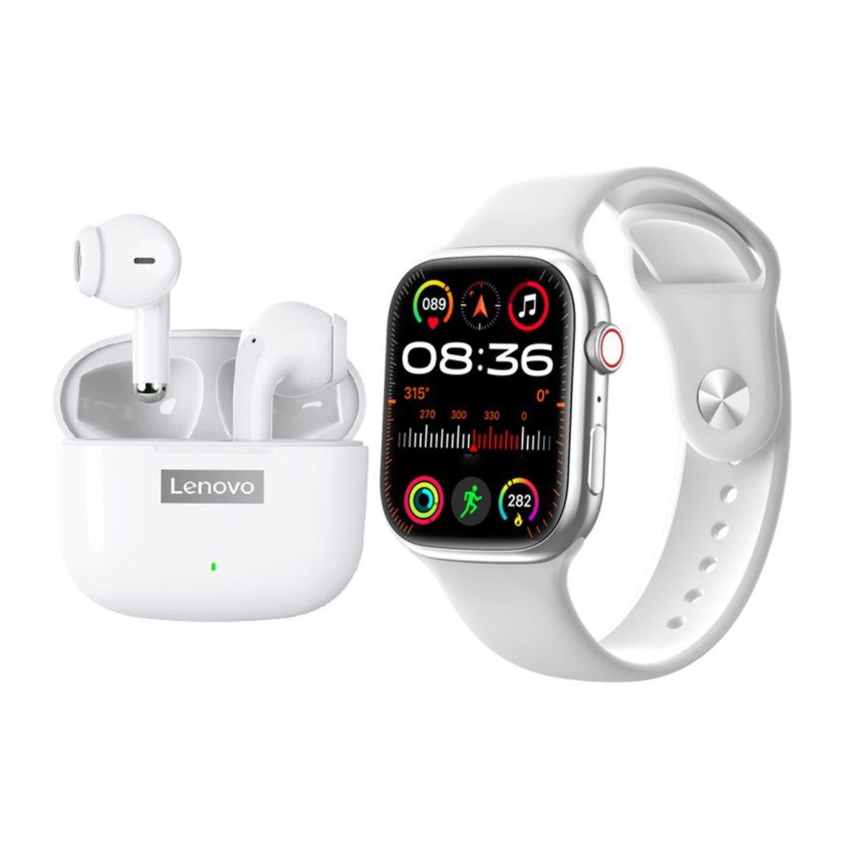 Lenovo LP40 PRO Audífonos Bluetooth y reloj inteligente
