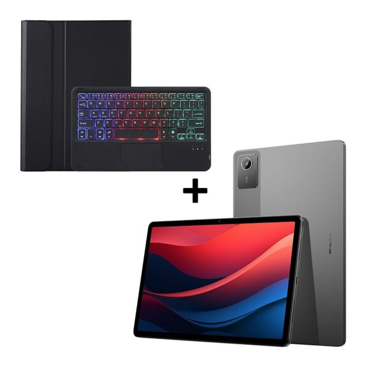 Lenovo Xiaoxin Pad 2024 8GB+256GB Gris con Negro teclado retroiluminado