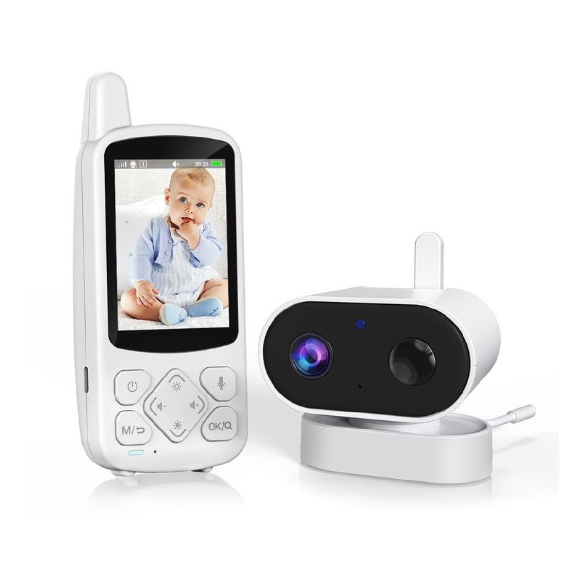 Lullaby Baby Radio Video Baby Monitor ABM800