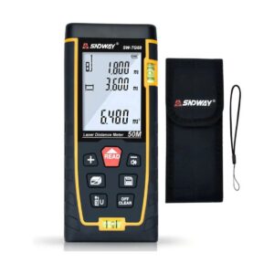 Medidor De Distancia Laser Digital 50 Metros