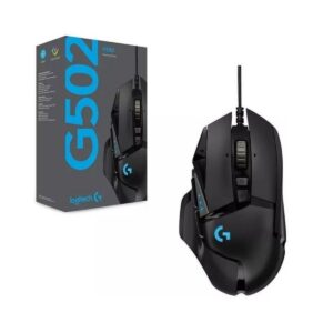 Mouse juegos deportes electrónicos cable Logitech G502 HERO-Negro