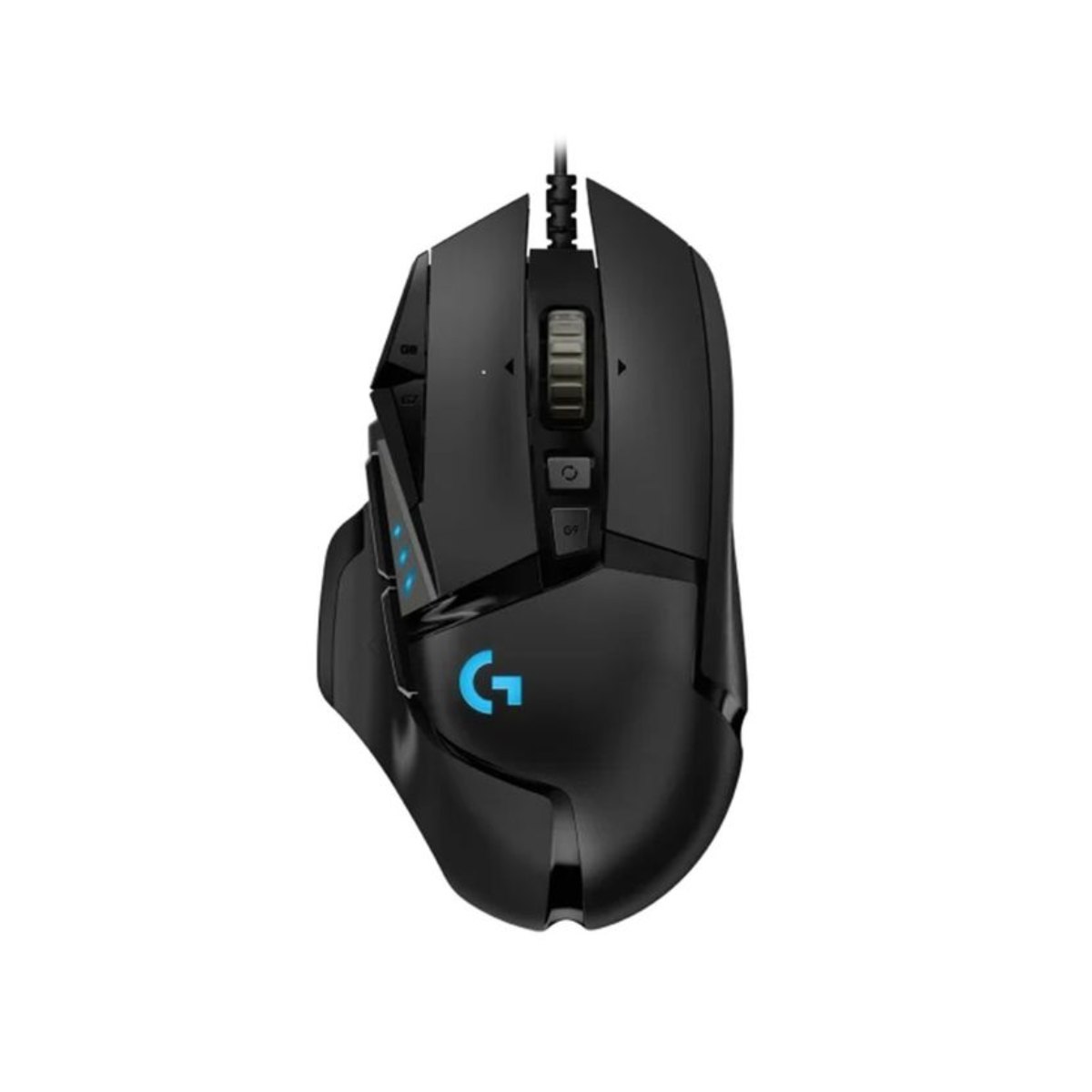 Mouse juegos deportes electrónicos cable Logitech G502 HERO-Negro