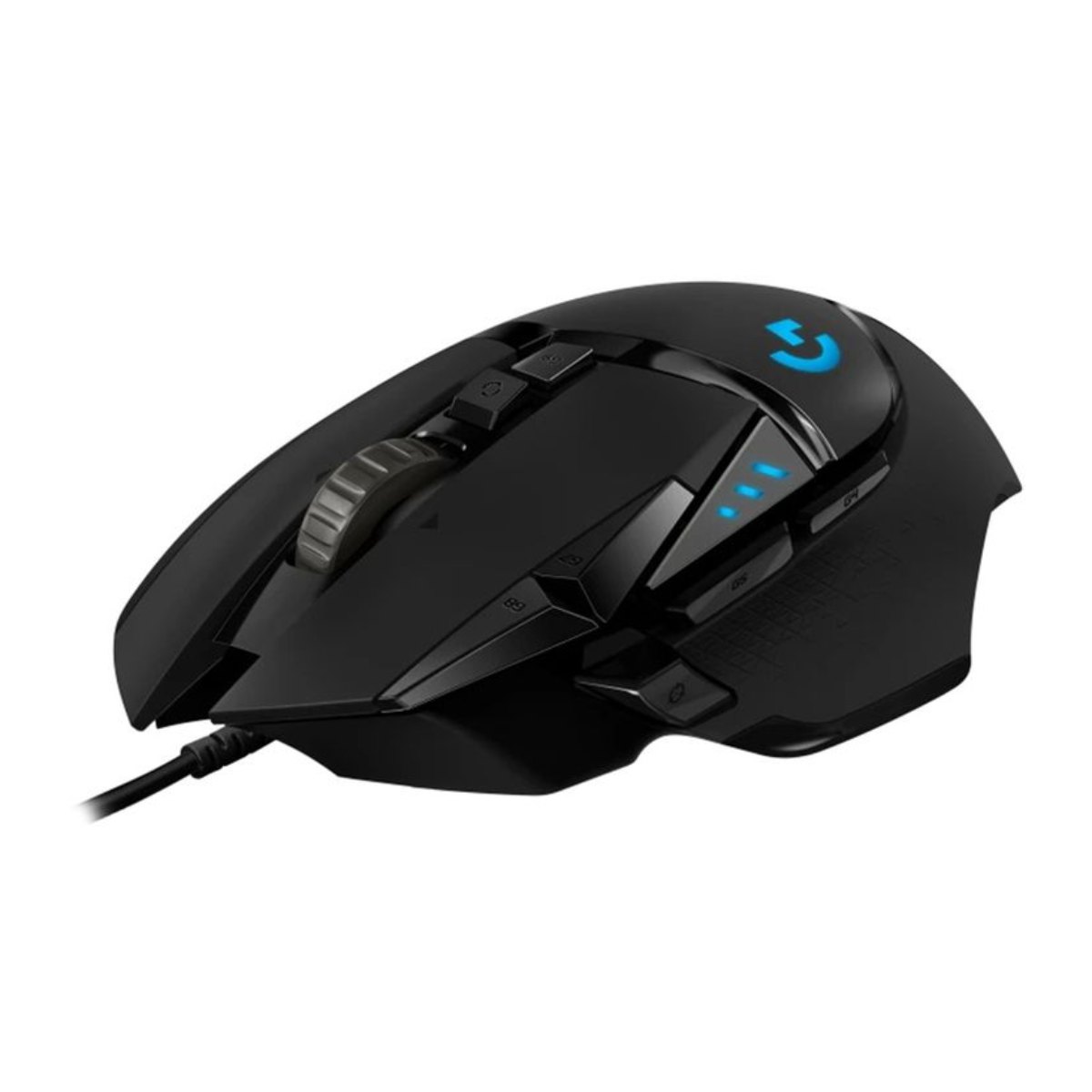 Mouse juegos deportes electrónicos cable Logitech G502 HERO-Negro