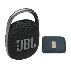 Parlante Bluetooth JBL Clip 4 Negro y Estuche
