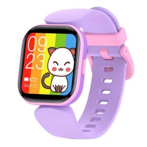 Reloj inteligente deportivo multifuncional junior - púrpura
