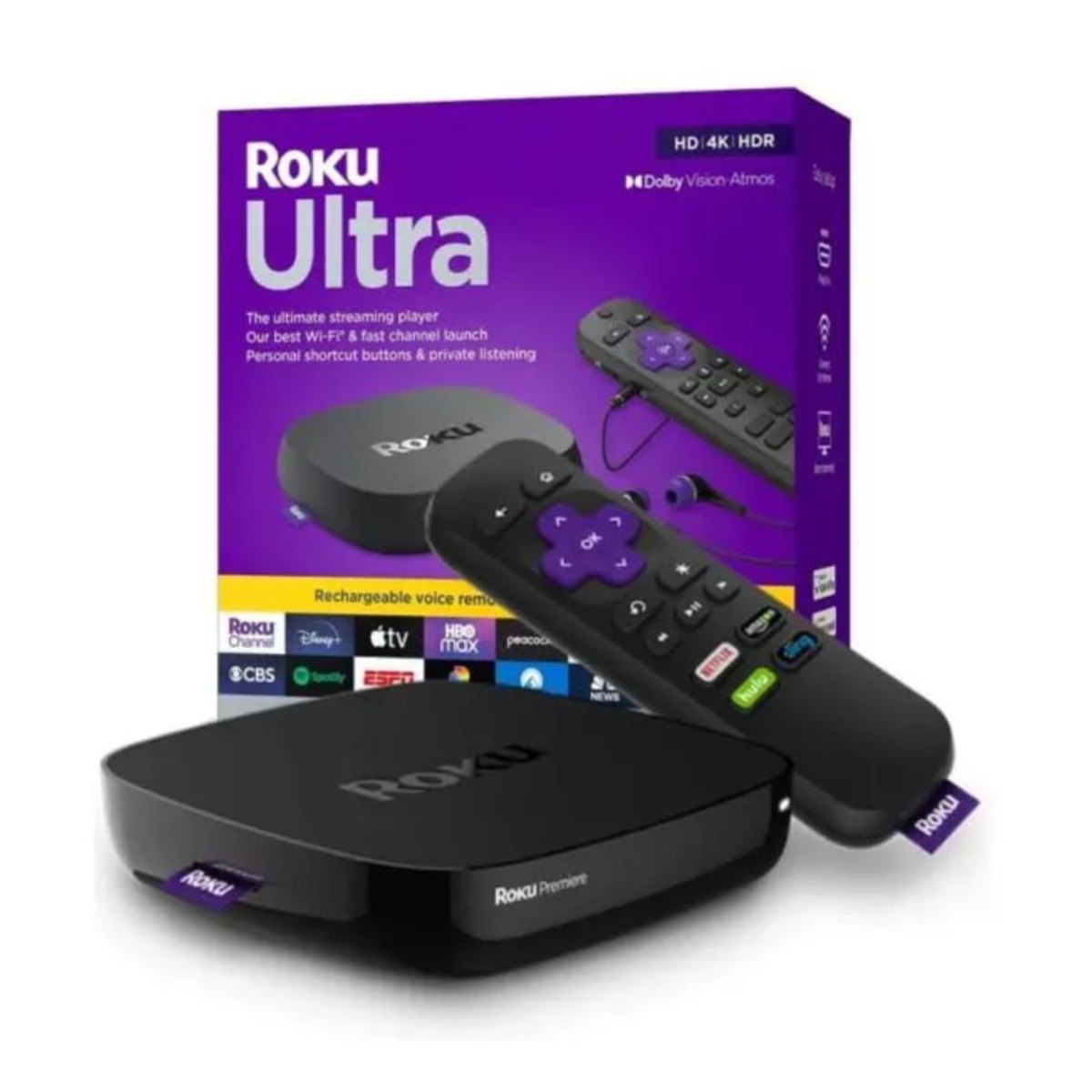 Roku Ultra LT Streaming 4K/HDR/Dolby