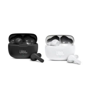 Set 2 Audífonos Bluetooth JBL WAVE 200 TWS - Negro y Blanco