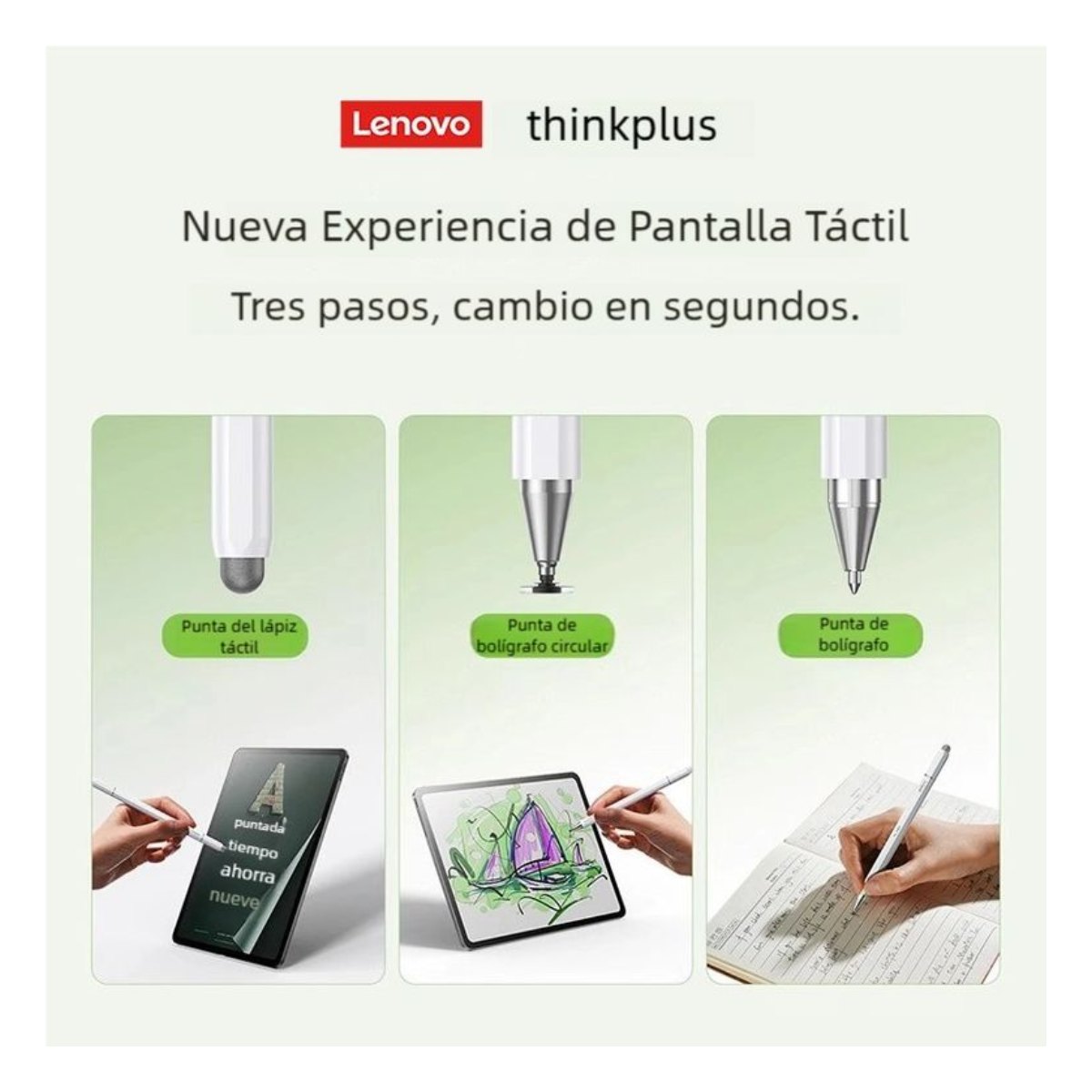 Tablet Lenovo Pad 11 2025 6+128GB 11" WIFI 2.5K-Gris+Teclado Negro+Lápiz táctil